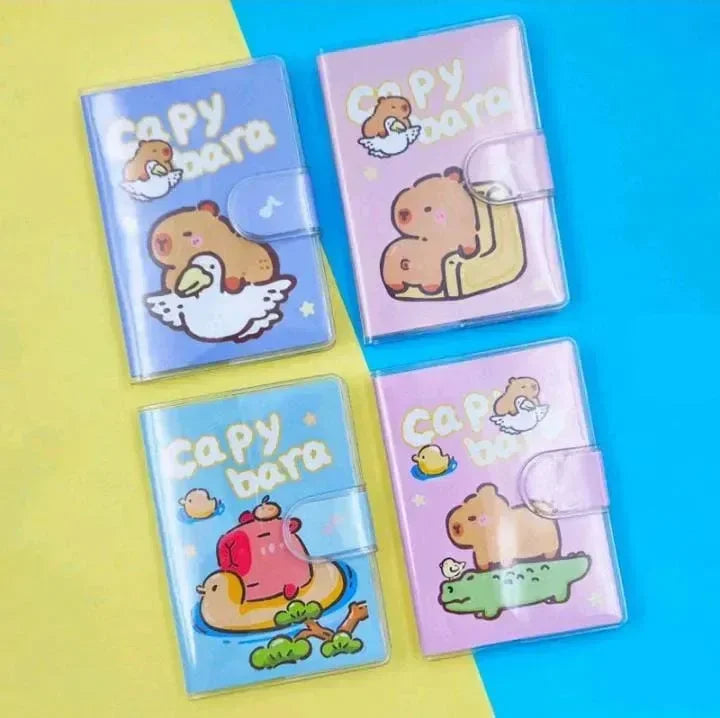 Little Capybara A7 Notebook With Clasp - Bear Hugs