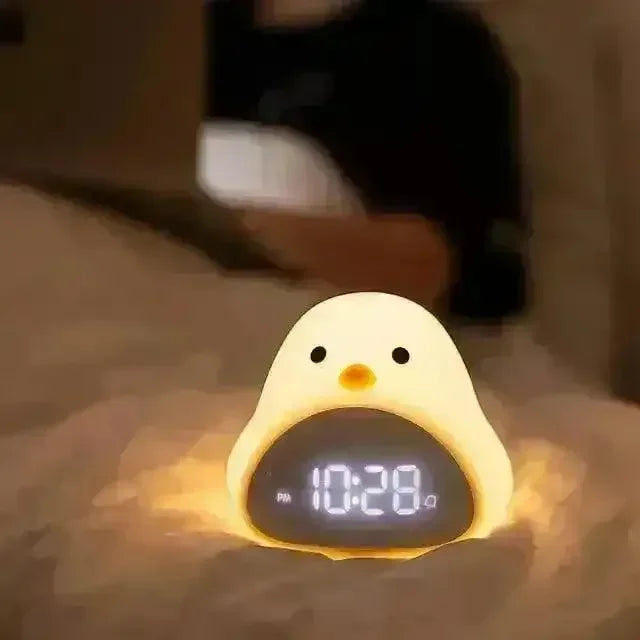 Little Duck Night Lamp with Alarm Clock and Timer - Bear Hugs