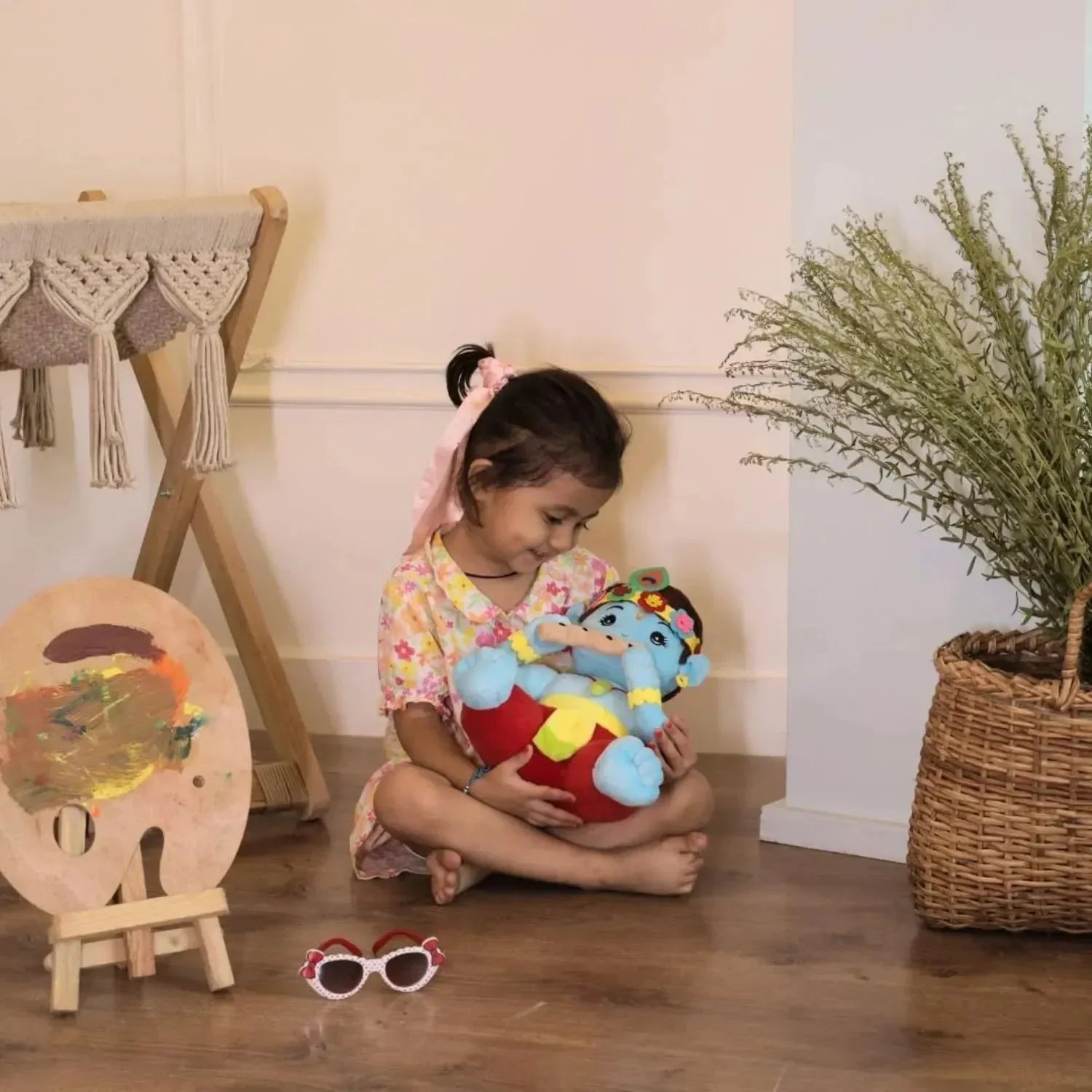 Little Krishna Stuffed Plushie (35 cm) - Bear Hugs