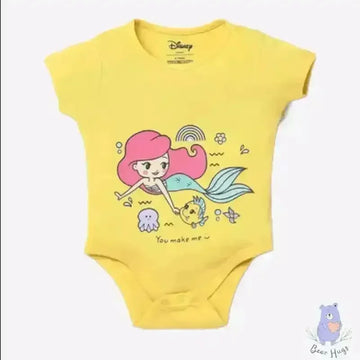 Little Mermaid Print Bodysuit - Bear Hugs