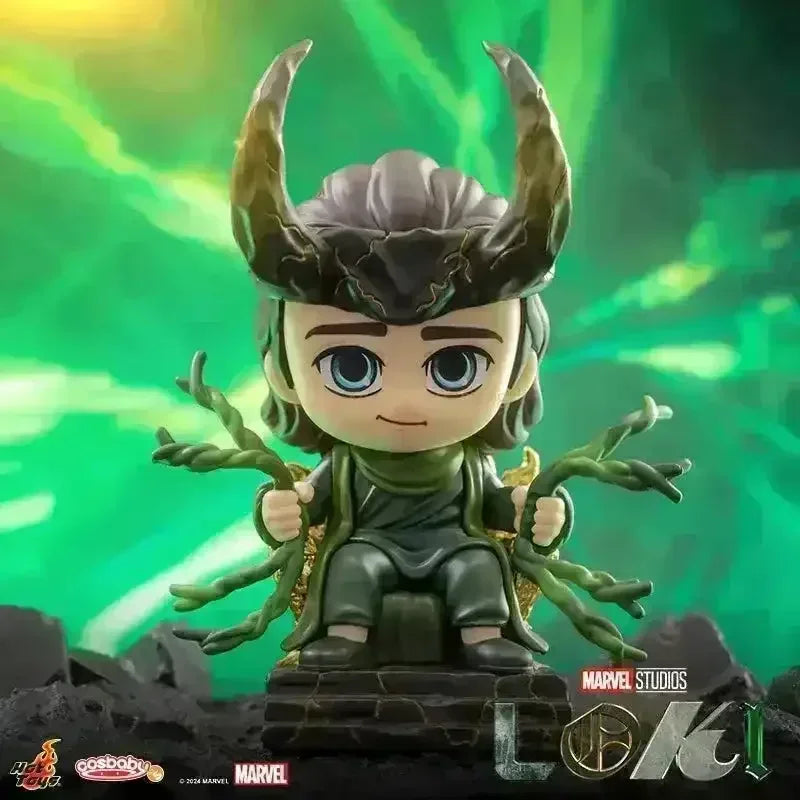Loki and Miss Minutes Cosbaby Figurine - Bear Hugs