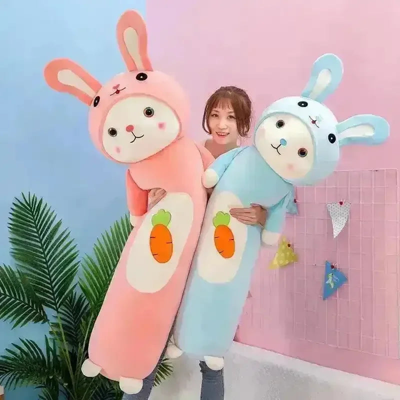 Long Bunny Throw Pillow - Bear Hugs