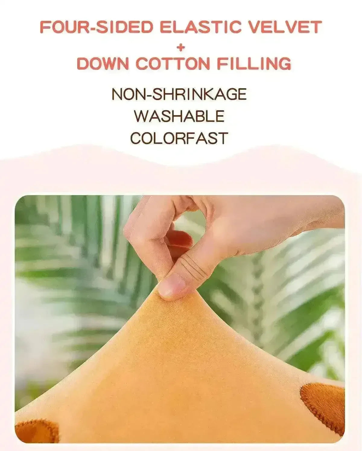 Long Cat Plush Pillow - Bear Hugs