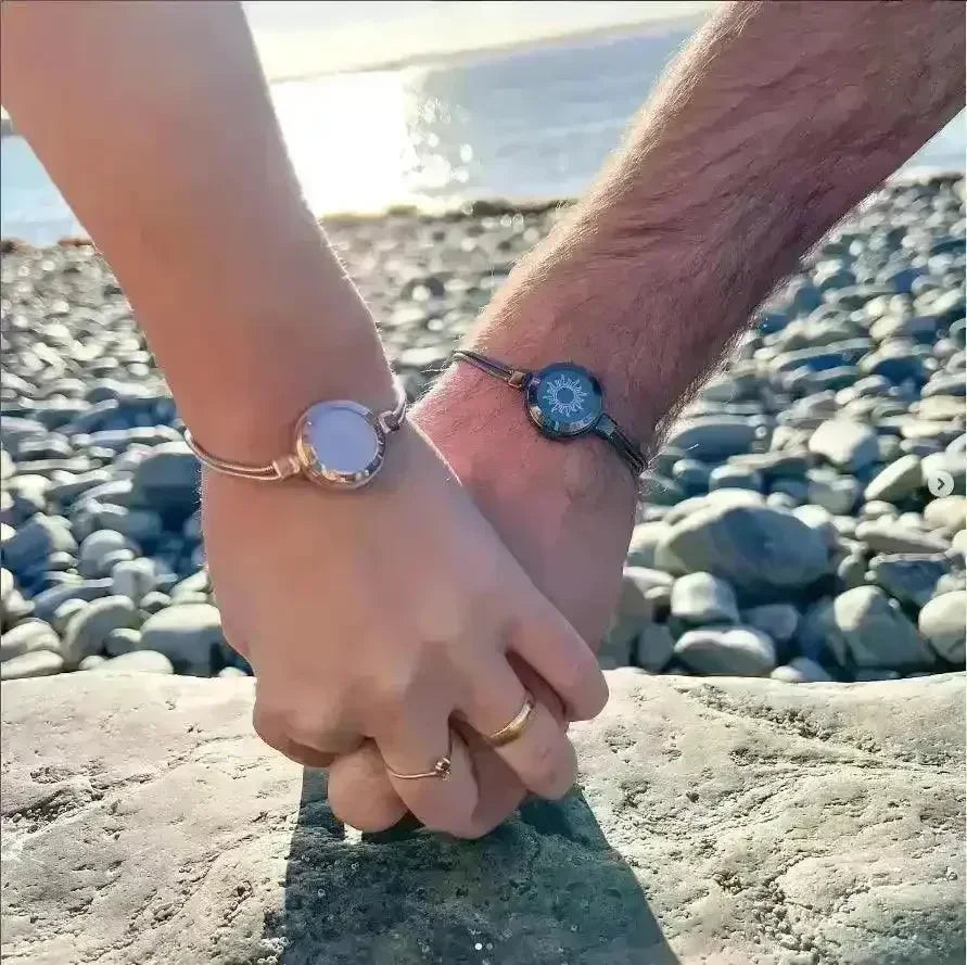 Miss You Bond Touch Couple Bracelets Long Distance Couple Touch Vibration Bracelet Online Gift Totwoo Miss You Bond Touch Couple Bracelets Long Distance Couple Touch Vibration Bracelet Online Gift Totwoo