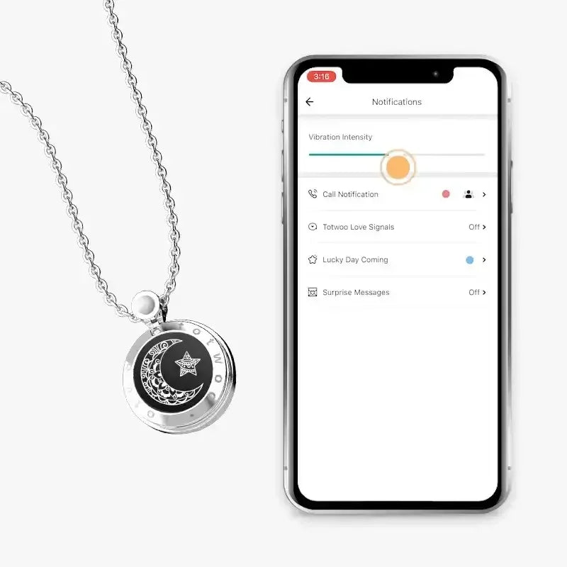 Long Distance Couple Love Necklace (Set of 2) - Bear Hugs