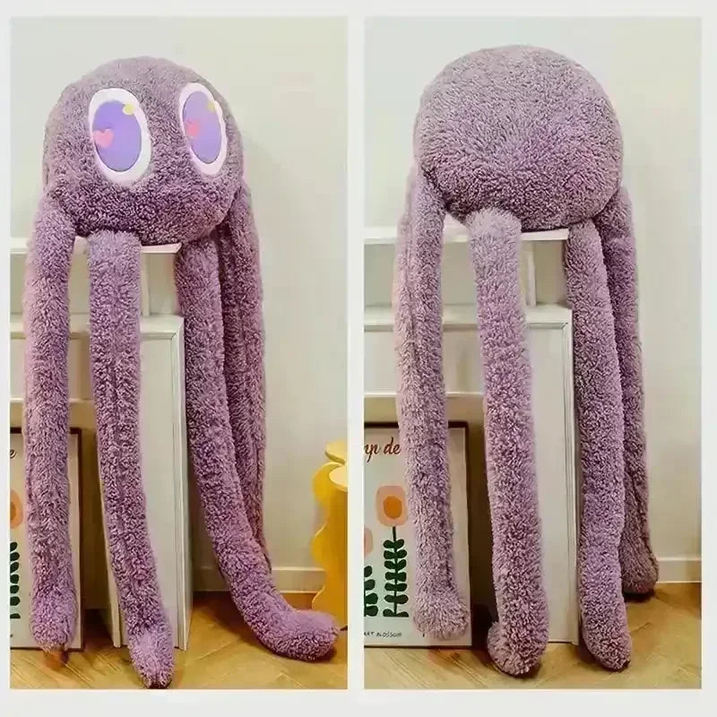10cm Cute Purple Octopus Plush Toy - Soft Stuffed Animal Gift For Kids, Christmas - View #2