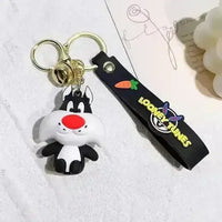 Looney Tunes Characters Keychain - Bear Hugs