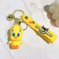 Looney Tunes Characters Keychain - Bear Hugs