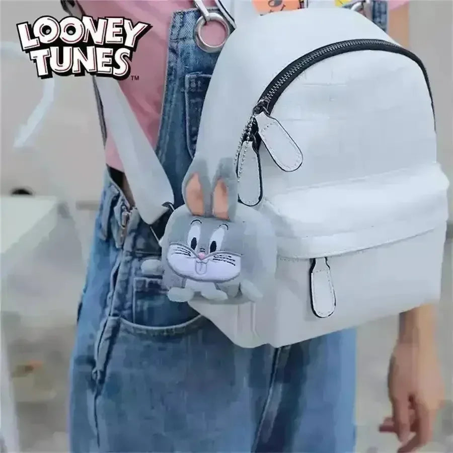 Looney Tunes Square Plush Keychains - Bear Hugs