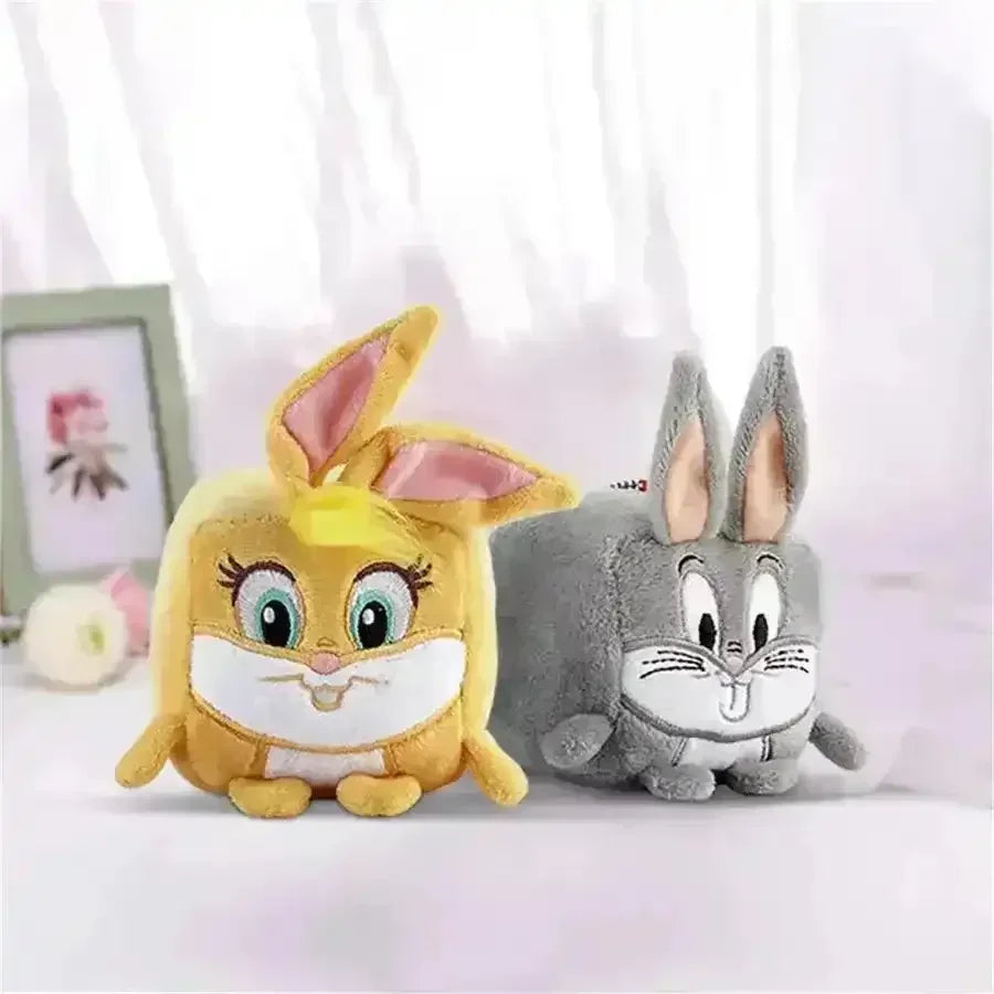 Looney Tunes Square Plush Keychains - Bear Hugs