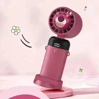 Lotso 2 in 1 Portable Rechargeable Fan - Bear Hugs