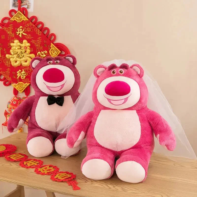 Lotso Strawberry Bear Wedding Plushie - Bear Hugs