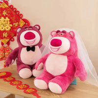 Lotso Strawberry Bear Wedding Plushie - Bear Hugs