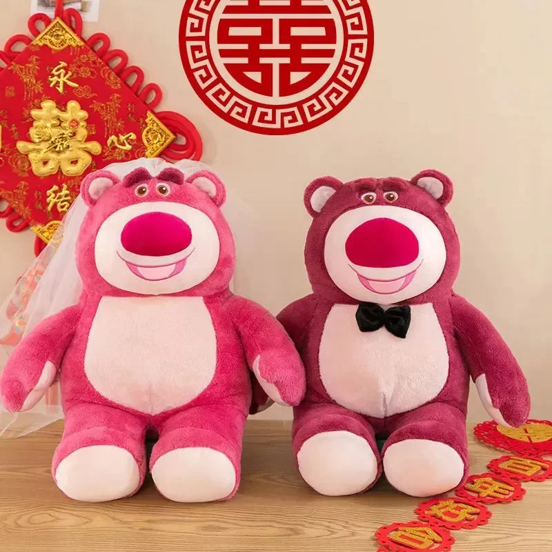 Lotso Strawberry Bear Wedding Plushie - Bear Hugs