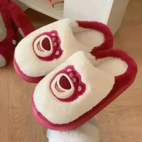 Lotso Winter Plush Slippers - Bear Hugs