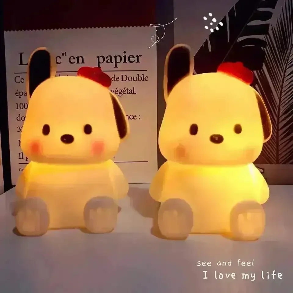 Lovely Pochacco Dog Desk Lamp - Bear Hugs