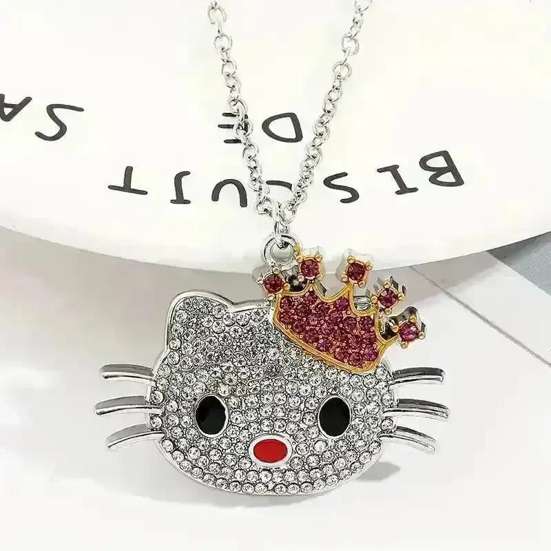 Lucid Hello Kitty Crystal Pendant - Bear Hugs