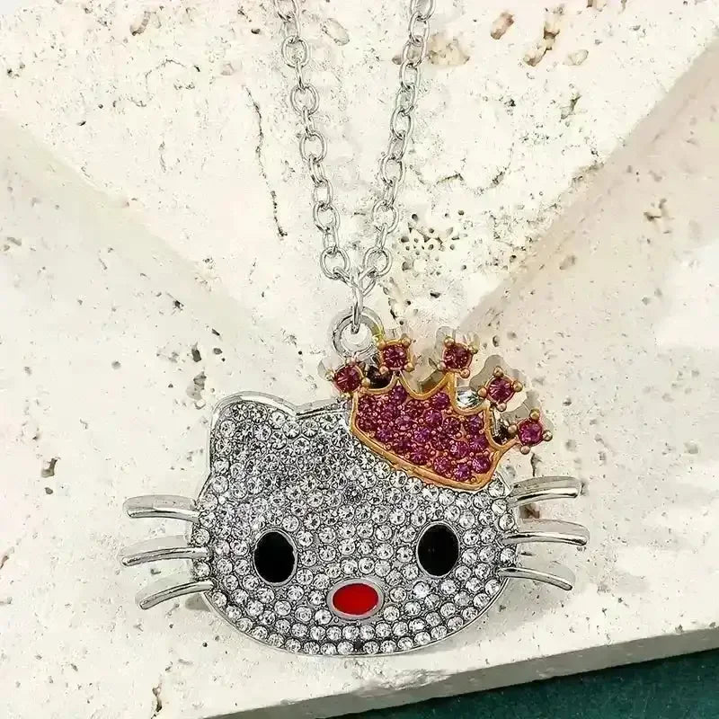 Lucid Hello Kitty Crystal Pendant - Bear Hugs