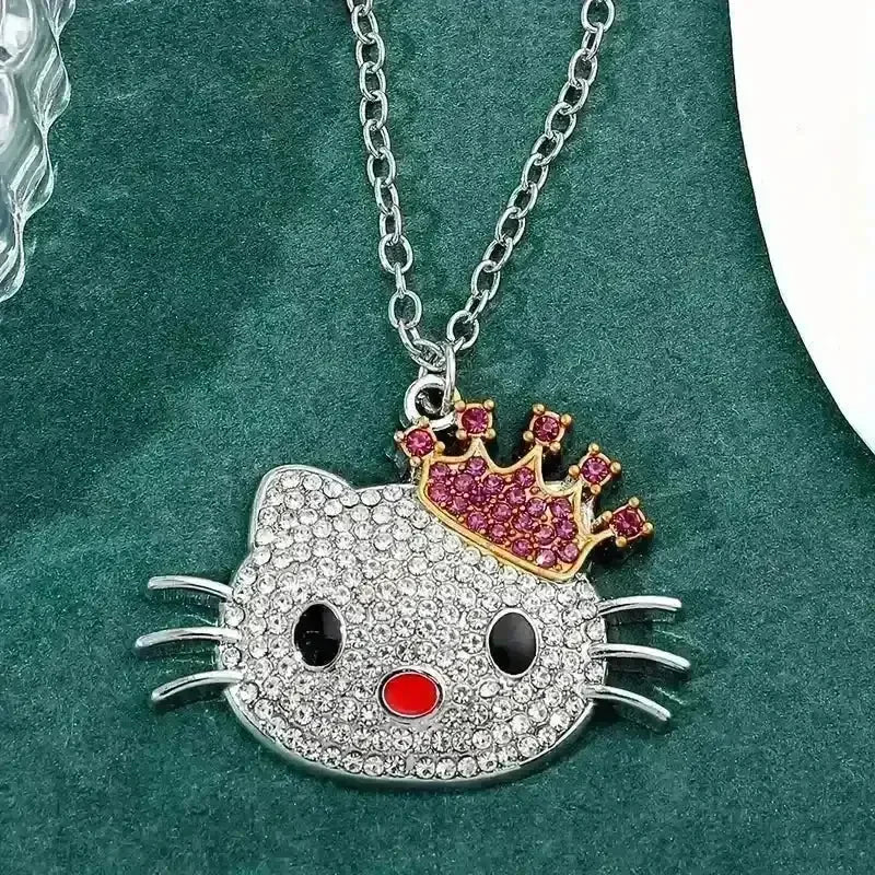 Lucid Hello Kitty Crystal Pendant - Bear Hugs