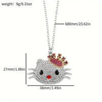 Lucid Hello Kitty Crystal Pendant - Bear Hugs