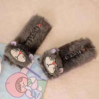 Lucifer Cat Car Headrest and Seatbelt Protector - Bear Hugs