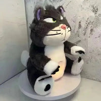 Lucifer Cat Musical Breathing Teddy Plushie - Bear Hugs