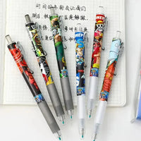 Luffy & Naruto Anime 0.5mm Pens (Set Of 12) - Bear Hugs