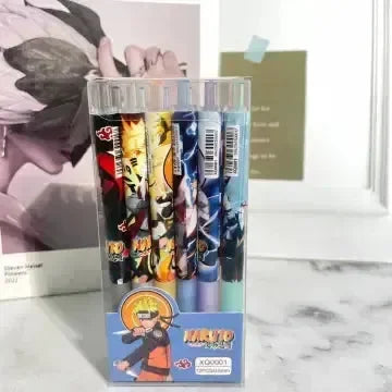 Luffy & Naruto Anime 0.5mm Pens (Set Of 12) - Bear Hugs
