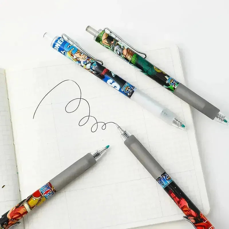 Luffy & Naruto Anime 0.5mm Pens (Set Of 12) - Bear Hugs