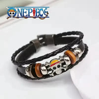 Luffy's Straw Hat Skull Bracelet - Bear Hugs