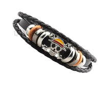 Luffy's Straw Hat Skull Bracelet - Bear Hugs