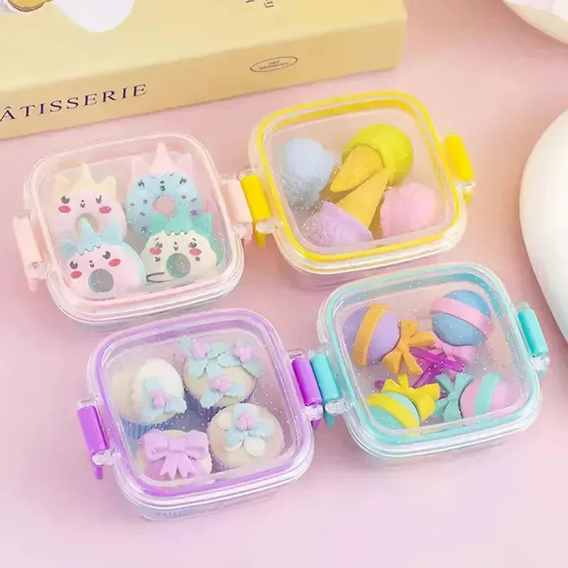Lunchbox Surprises Eraser Set - Bear Hugs