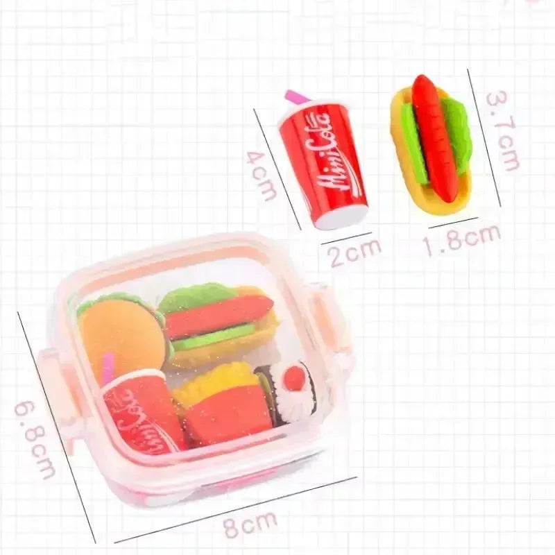 Lunchbox Surprises Eraser Set - Bear Hugs