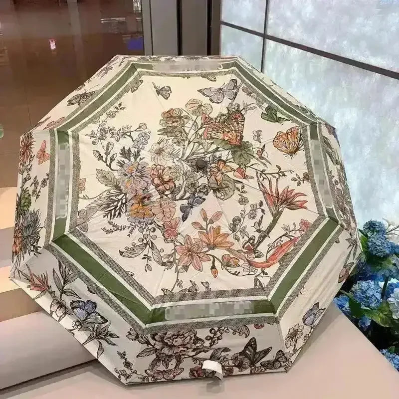 Luxe Premium Floral Fashion Umbrella - Bear Hugs