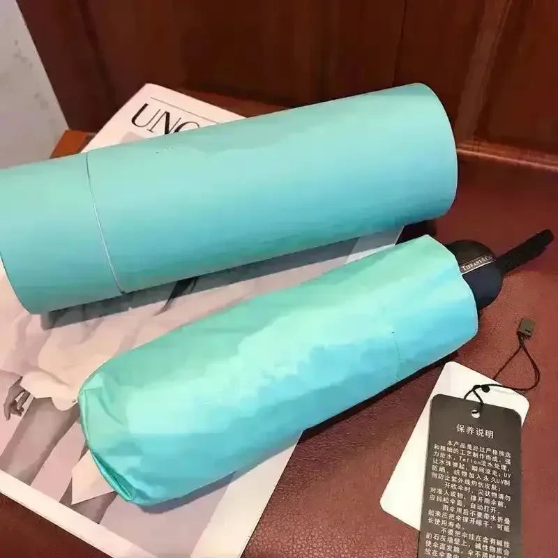 Luxe Tiff Tri-Fold Umbrella - Bear Hugs