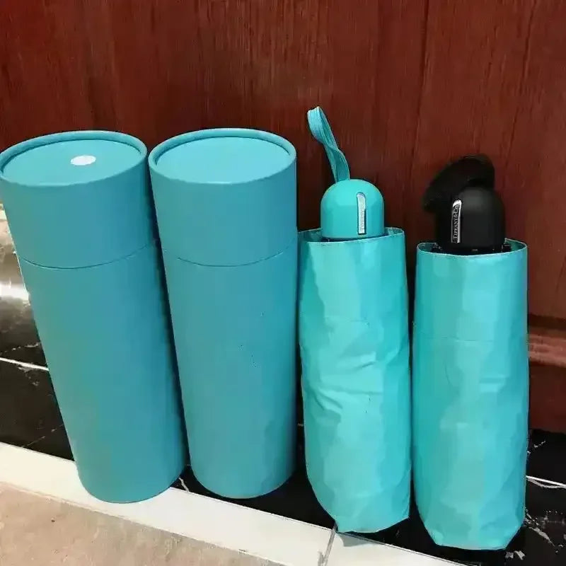 Luxe Tiff Tri-Fold Umbrella - Bear Hugs