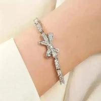 Luxurious Copper Bow Bracelet - Bear Hugs