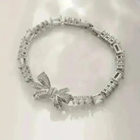 Luxurious Copper Bow Bracelet - Bear Hugs