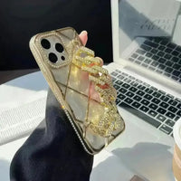 Luxurious Diamond Bracelet Phone Case (For iPhones) - Bear Hugs