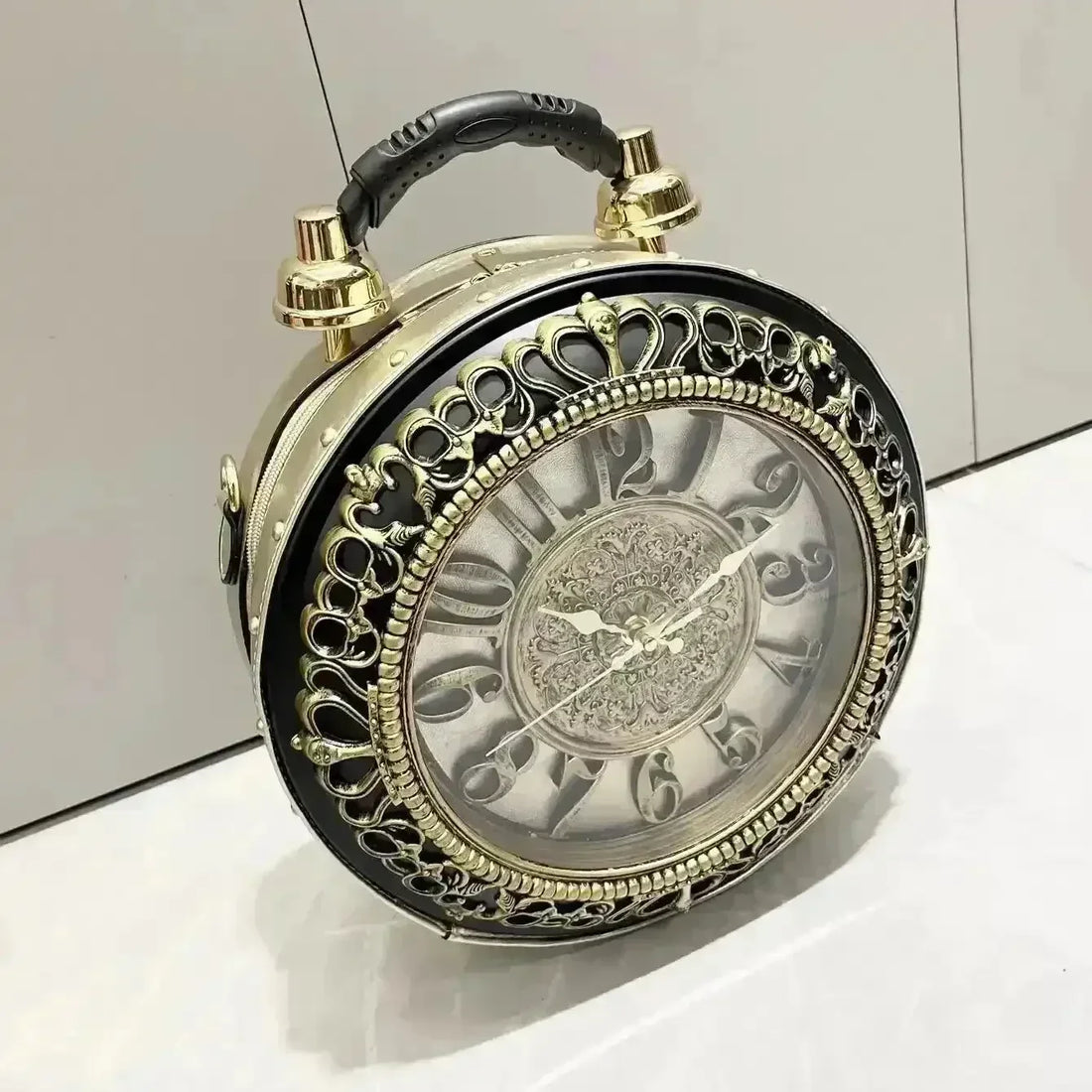 Luxury Clock Novelty Bag - Bear Hugs