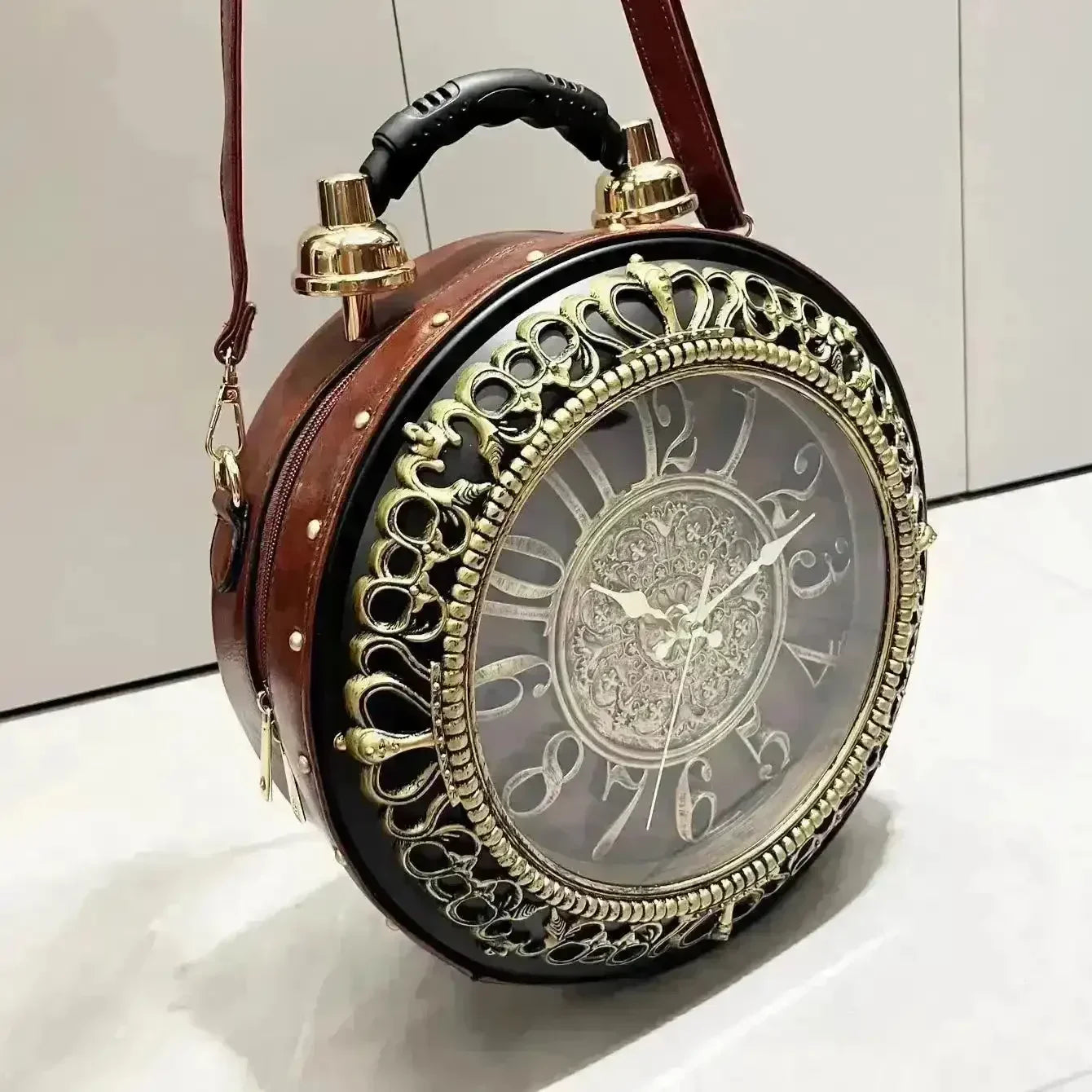 Luxury Clock Novelty Bag - Bear Hugs