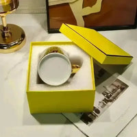 Luxury Designer F Mug (400 ml) - Bear Hugs