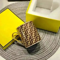 Luxury Designer F Mug (400 ml) - Bear Hugs