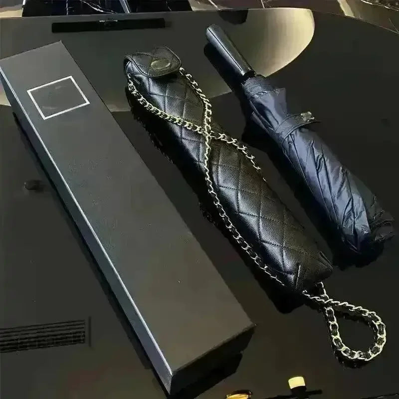 Luxury Epitome Black Designer Umbrella - Bear Hugs