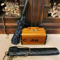 Luxury Epitome Black Designer Umbrella - Bear Hugs