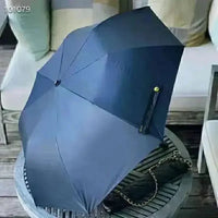 Luxury Epitome Black Designer Umbrella - Bear Hugs