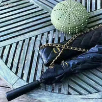 Luxury Epitome Black Designer Umbrella - Bear Hugs