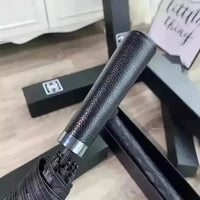 Luxury Epitome Black Designer Umbrella - Bear Hugs