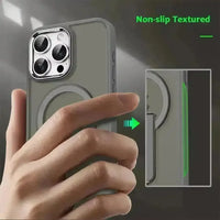 Luxury Magsafe Folding Stand Phone Case (For iPhones) - Bear Hugs