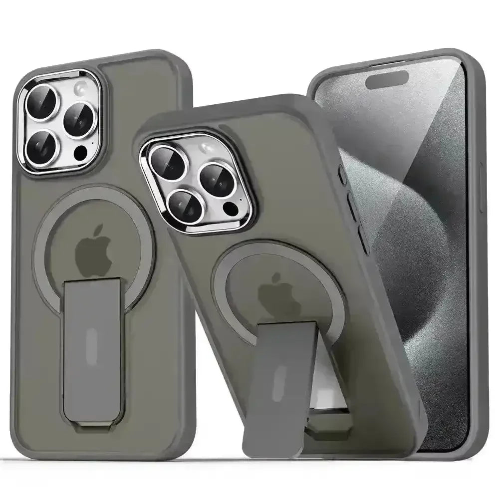 Luxury Magsafe Folding Stand Phone Case (For iPhones) - Bear Hugs